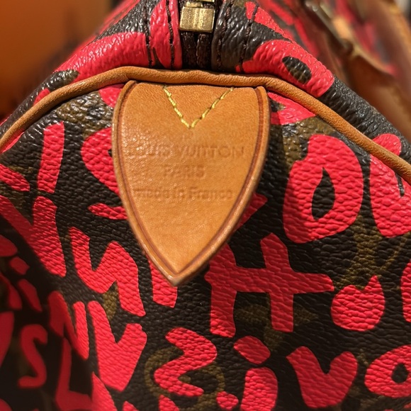 Limited edition LV Stephen Sprouse graffiti Speedy 30. - Picture 6 of 16
